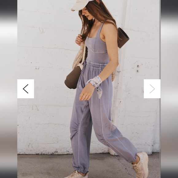 FP Movement by Free People Pants - NWOT Free People Movement Lavender Onesie